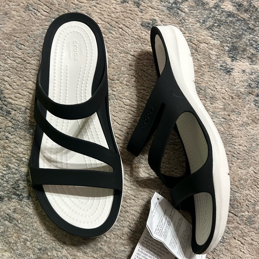 Crocs Women's Black Sandals
